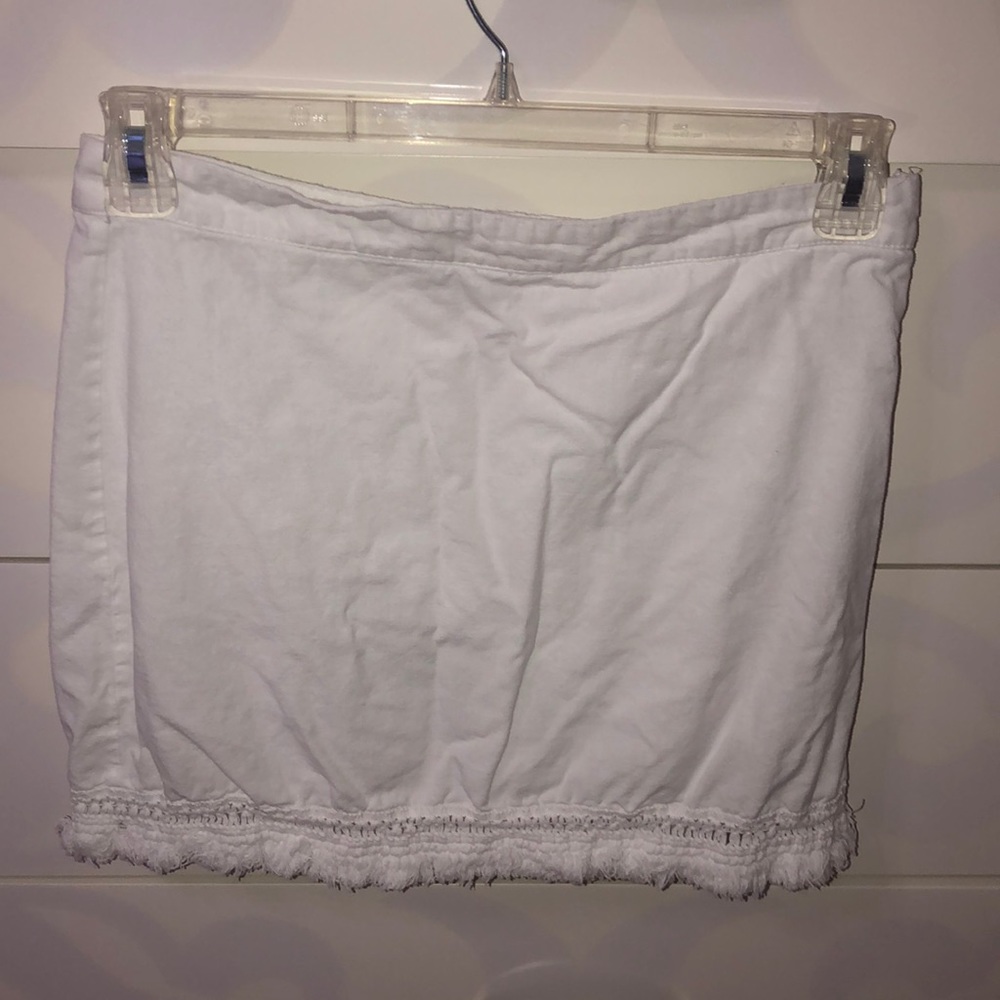 Cotton On White Ruffle Skirt